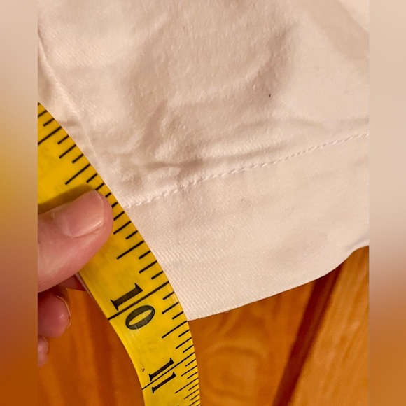 Gloria Vanderbilt All Around Slimming Effect Amanda White Denim Shorts Size 8 - Picture 13 of 13